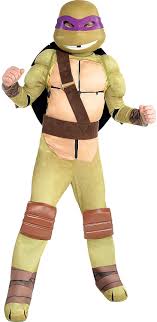 Fantasia Donatello Tartaruga Ninja-Boys Donatello Muscle Costume Tee